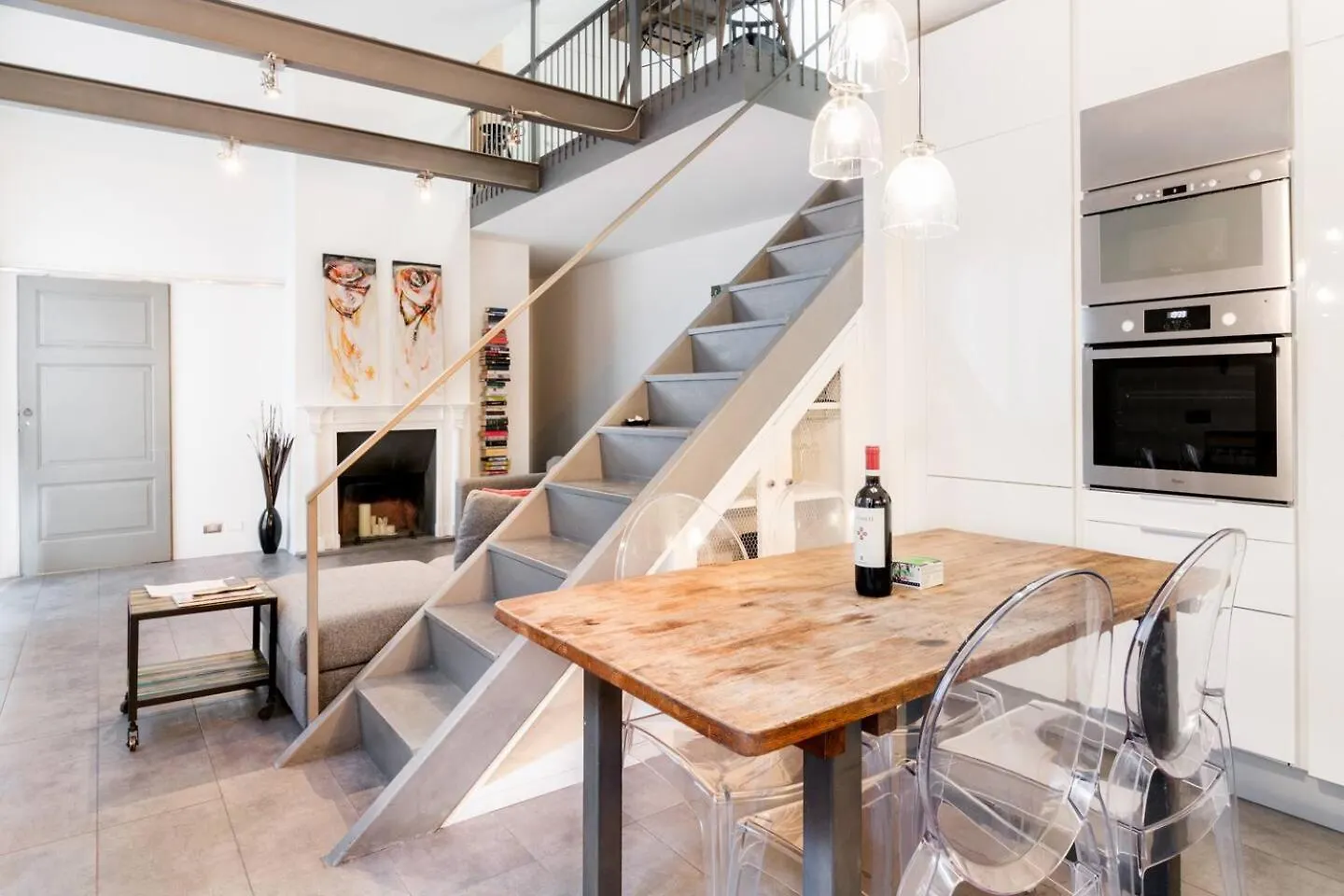 밀라노 Bocconi Industrial Loft 2Bdr, 2Btr 아파트 0*,